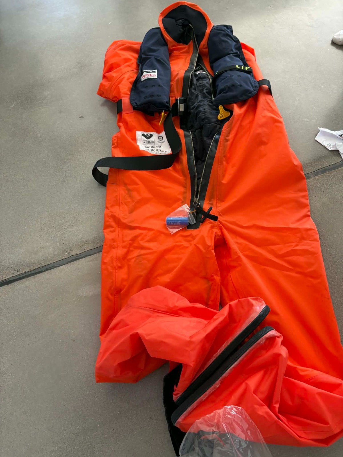 Viking Neoprene Abandonment Immersion Suit — Built-in Lifejacket
