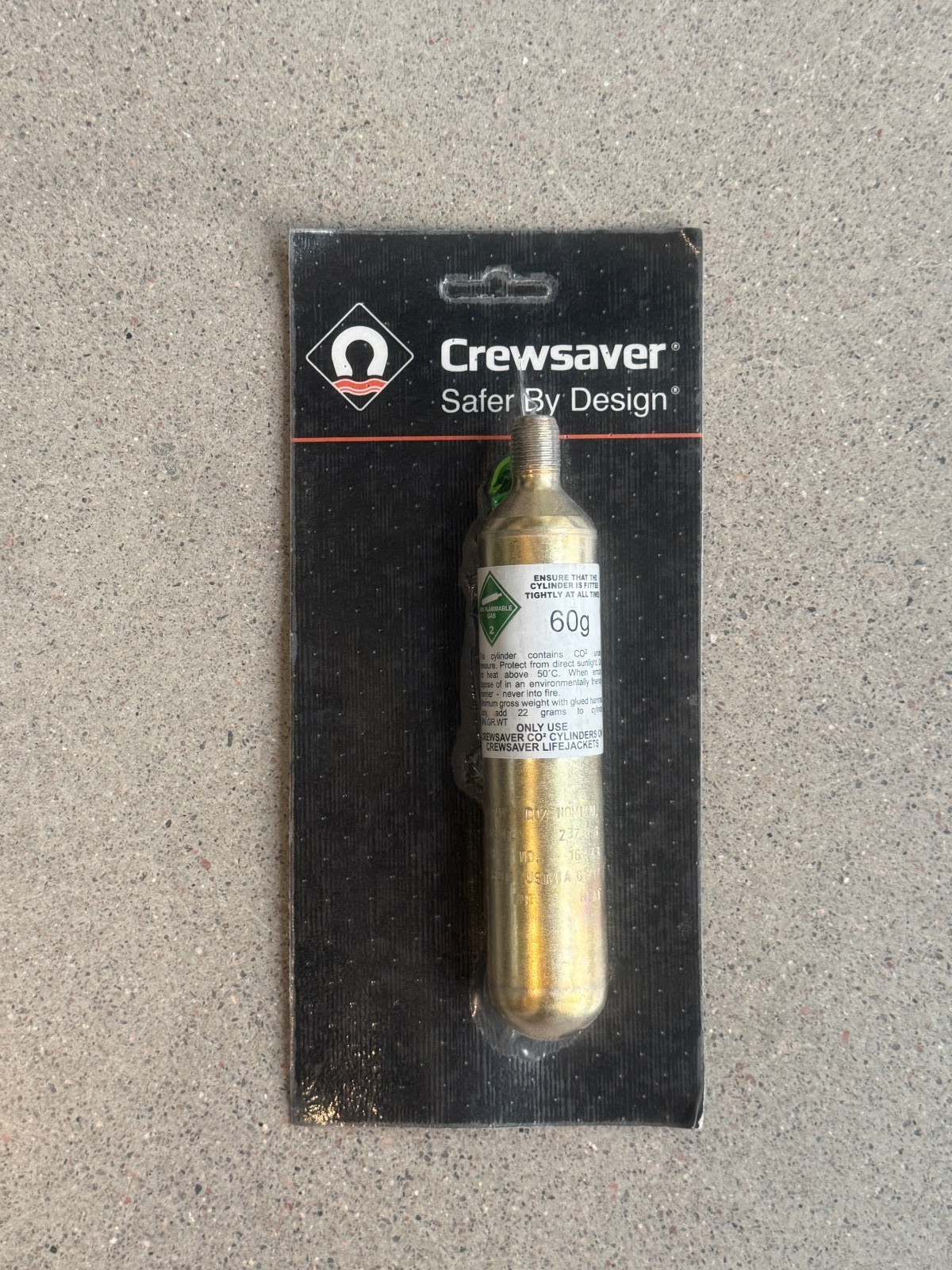 Crewsaver 60g Cylinder for Lifejacket